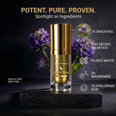 LumiSkin Night Elixir - Bakuchiol Face Serum