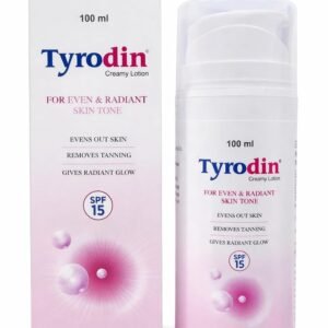 Tyro din Creamy Lotion 100 ml with SPF 15 | Daily Use Body Lotion | Lightweight Moisturizing Formula for Even-Looking Skin Tone | 100% Orignal From Canixa lifesince.