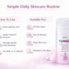 Tyro din Creamy Lotion 100 ml with SPF 15 | Daily Use Body Lotion | Lightweight Moisturizing Formula for Even-Looking Skin Tone | 100% Orignal From Canixa lifesince.