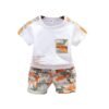 Googo Gaaga Boy's Cotton T-Shirt & Shorts Set