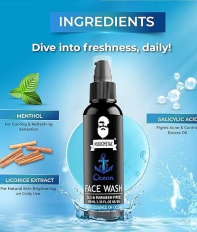 Muuchstac Ocean Face Wash for Men