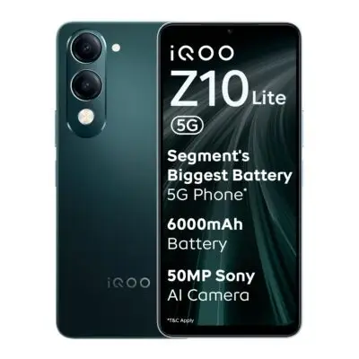 iQOO Z10 Lite 5G - Cyber Green