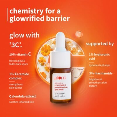 Plum 10% Vitamin C & Calendula Glow Serum