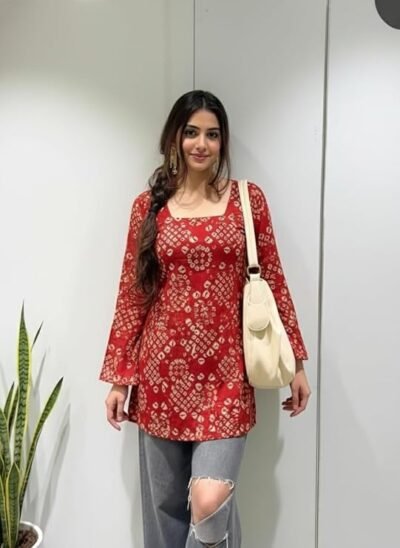 ANNI Designer Women’s Printed Kurti