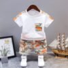 Googo Gaaga Boy's Cotton T-Shirt & Shorts Set