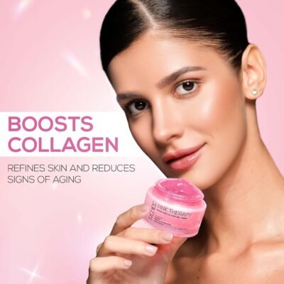 RENEE Pink Therapy Collagen Sleep Mask