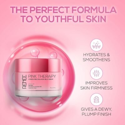 RENEE Pink Therapy Collagen Sleep Mask