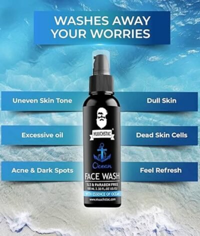 Muuchstac Ocean Face Wash for Men