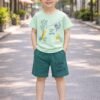 Kids Cotton T-Shirt Shorts Set
