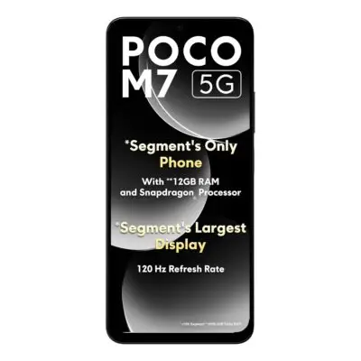 POCO M7 5G - Satin Black