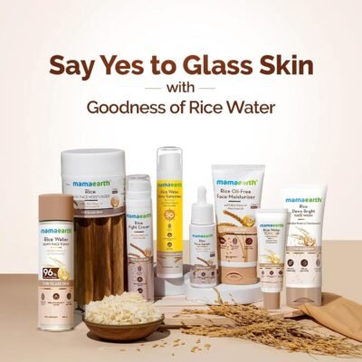 Mamaearth Rice Dewy Bright Face Wash