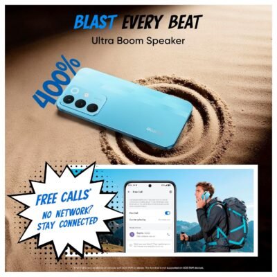 realme NARZO 90x 5G Aqua Blue Smartphone