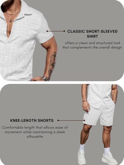 GRECIILOOKS Men's Summer Outfit