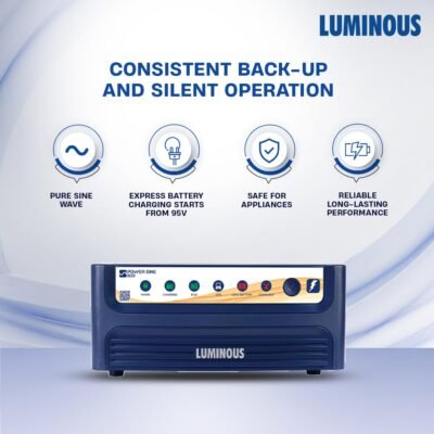 Luminous Inverter & Battery Combo | Short Tubular 150Ah Battery