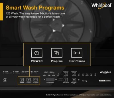 Whirlpool Magic Clean 7 kg Washing Machine