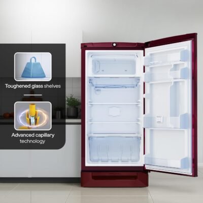 Godrej 185 L 5 Star Refrigerator - Mystic Wine