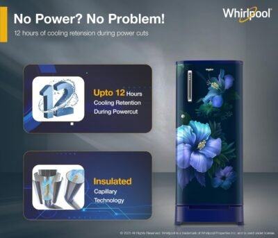Whirlpool 184 L 5 Star Refrigerator