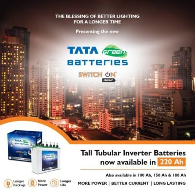 Tata Green INTT240072 200AH Inverter Battery