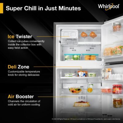 Whirlpool 270 L Triple-Door Refrigerator