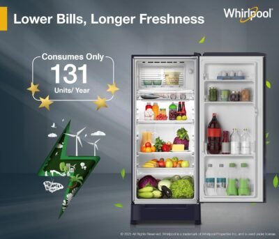 Whirlpool 184 L 5 Star Refrigerator
