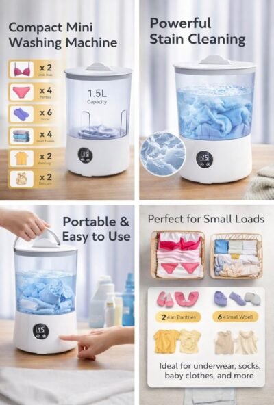 Mini Portable Washing Machine