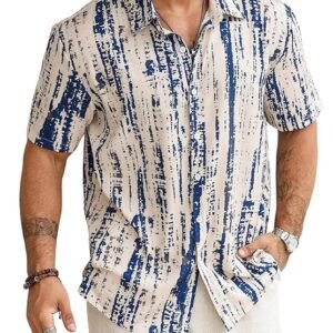 Lymio Shirt for Men | Short Sleeve & Trendy Beach