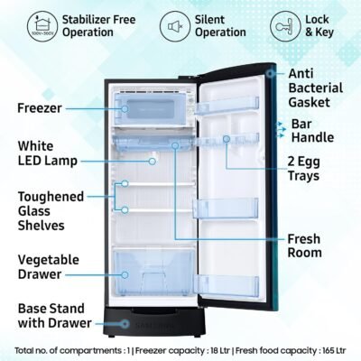 Samsung 183 L Single Door Refrigerator