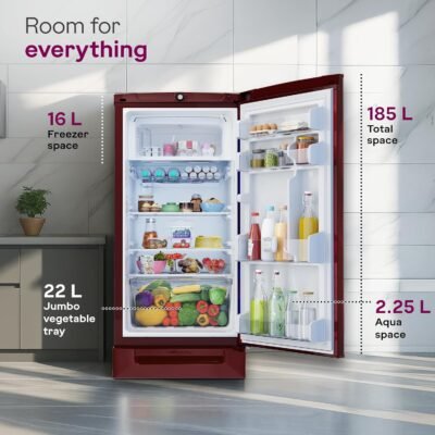 Godrej 185 L 5 Star Refrigerator - Mystic Wine