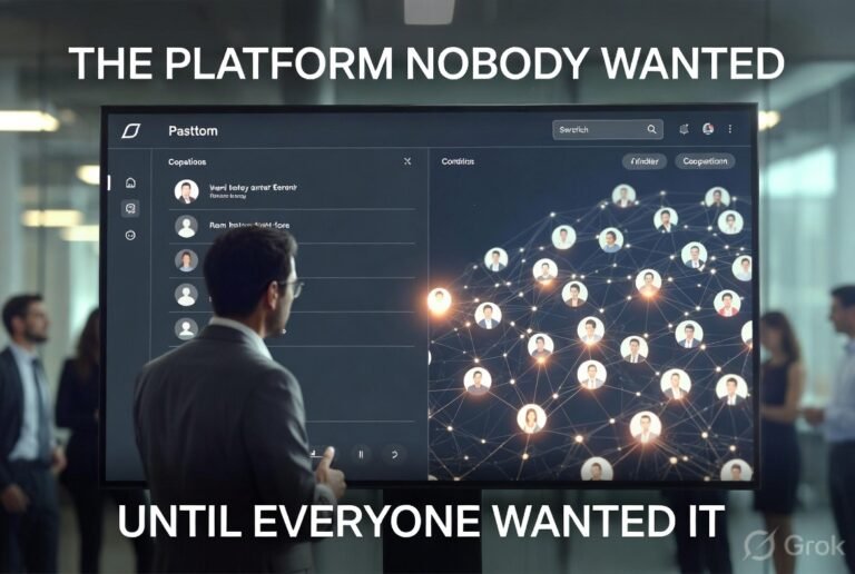 The Platform Nobody Wanted Until Everyone Wanted It
