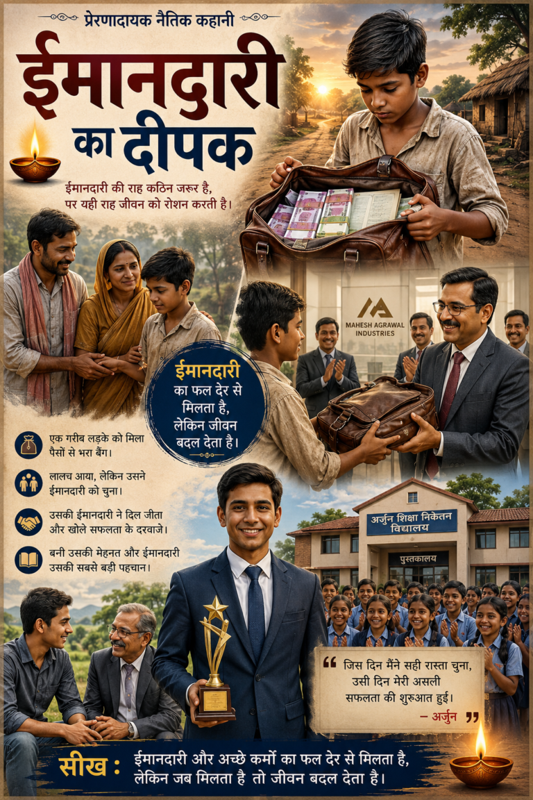 ईमानदारी का दीपक